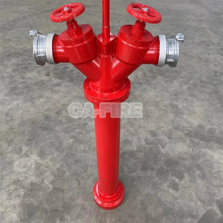 Two Way Pillar Fire Hydrant For Fire Fighting