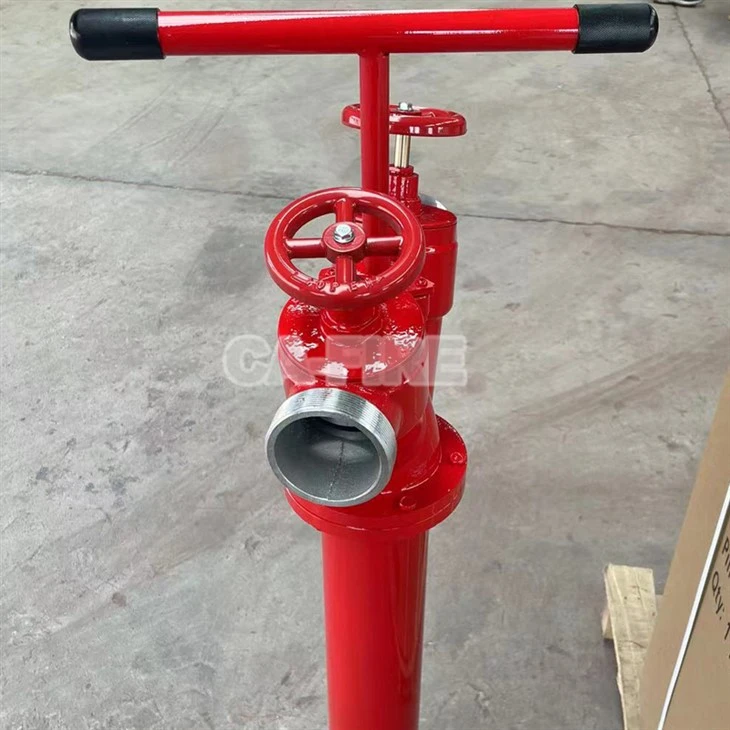 Two Way Pillar Fire Hydrant For Fire Fighting