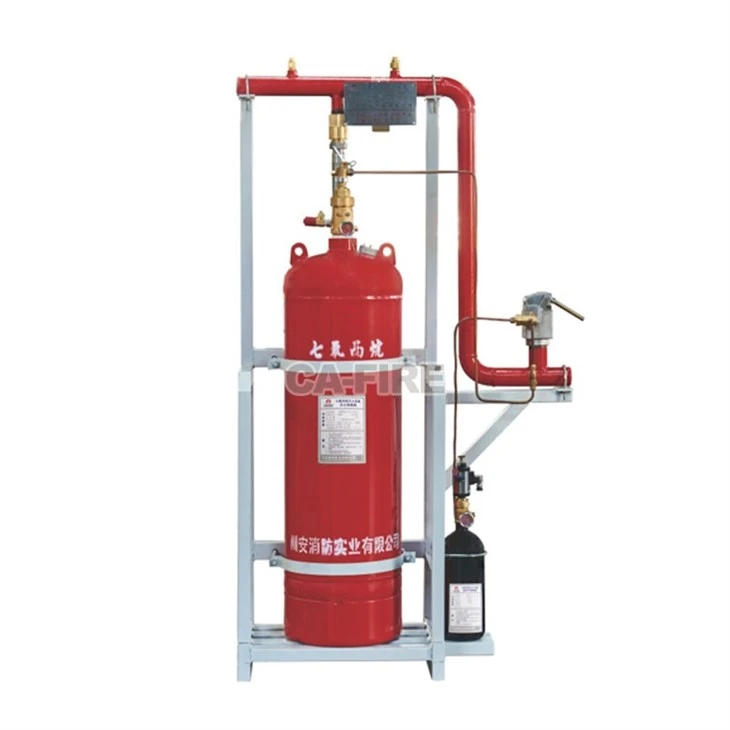 HFC 227ea Piston Flow System