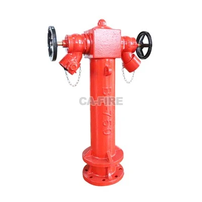 Feuerhydrant mit nassem Fass